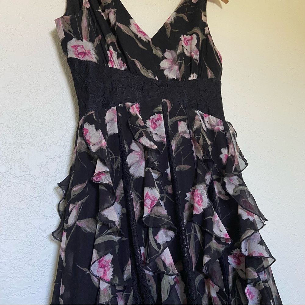WHBM Floral Ruffle Maxi Dress - Picture 6 of 11